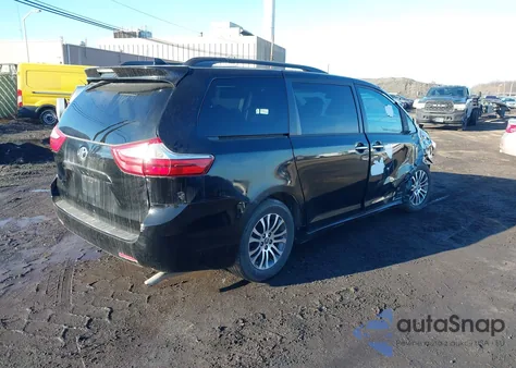 2019 Toyota Sienna Xle 8 Passenger from USA, damaged, VIN 5TDYZ3DC3KS015767